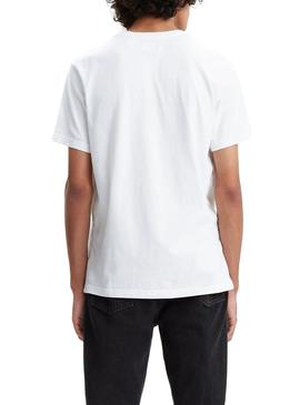 Camiseta Levis Relaxed Baby Tab Blanco Hombre