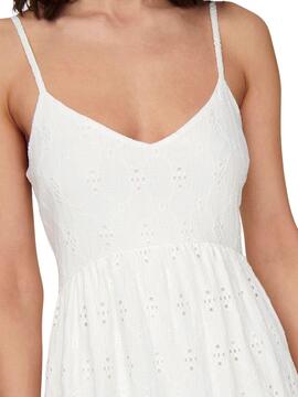 Vestido Only Ellen Blanco para Mujer