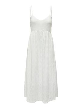 Vestido Only Ellen Blanco para Mujer
