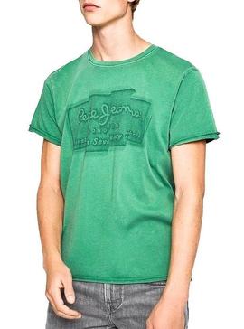 Camiseta Pepe Jeans Izzo Verde Hombre