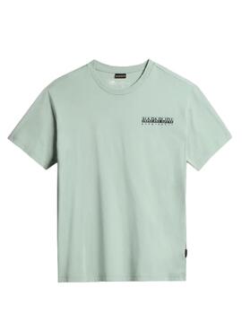 Camiseta Napapijri Paradise Verde Hombre y Mujer
