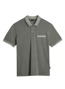 Polo Napapijri Meribe Verde para Hombre