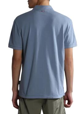 Polo Napapijri Elbas Azul para Hombre