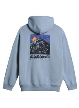 Sudadera Napapijri Mataje Azul para Hombre y Mujer