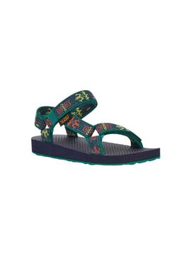 Sandalias Teva Original Verde para Niña y Niño