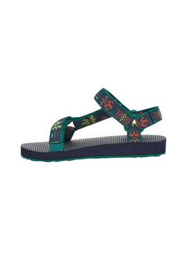 Sandalias Teva Original Verde para Niña y Niño