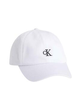 Gorra Calvin Klein Monogram Blanco 