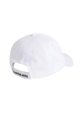 Gorra Calvin Klein Monogram Blanco 