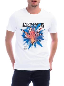 Camiseta Jack and Jones JCorico Blanco para Hombre