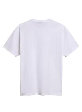 Camiseta Napapijri Geo Blanco Hombre y Mujer