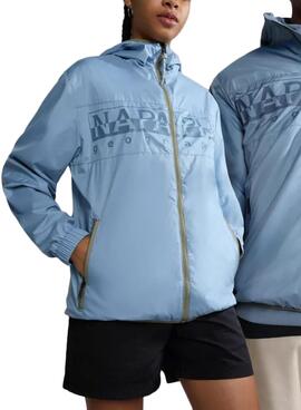 Chaqueta Napapijri Raymi Azul para Hombre