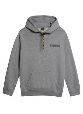 Sudadera Napapijri Mataje Gris Hombre y Mujer