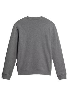 Sudadera Napapijri Balis Crew Gris para Hombre