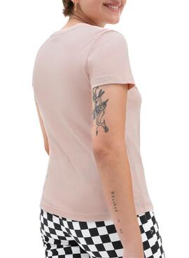 Camiseta Vans Micro Disty Rosa para Mujer