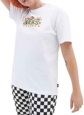 Camiseta Vans Fruit Blanco para Mujer