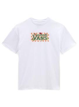 Camiseta Vans Fruit Blanco para Mujer