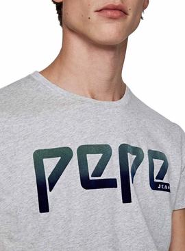 Camiseta Pepe Jeans Mack Gris Hombre