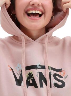 Sudadera Vans Wyld Tangle Rosa para Mujer