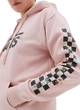 Sudadera Vans Wyld Tangle Rosa para Mujer