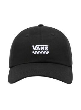 Gorra Vans Court Side Negro para Mujer y Hombro