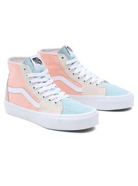 Zapatillas Vans UA SK8-Hi Tapered Turquesa Mujer