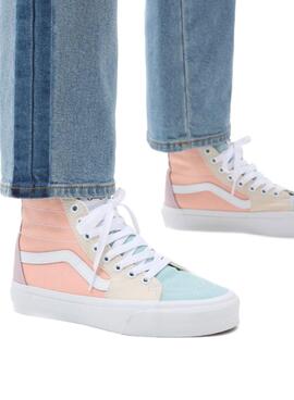 Zapatillas Vans UA SK8-Hi Tapered Turquesa Mujer