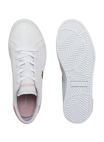 filtrar incluir exposición Zapatillas Lacoste Powercourt Blanco para Niña