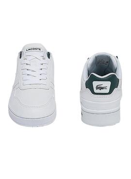 Zapatillas Lacoste T-Clip Blanco para Niño