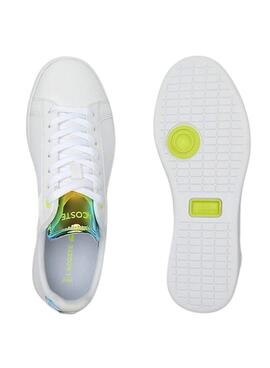 Zapatillas Lacoste Carnaby Pro Amarillo para Niño