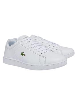 Lacoste T-Clip Niño Cordon Elastico Tallas 28 Color BLANCO