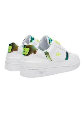 Zapatillas Lacoste T-Clip SUJ Amarillo para Niño