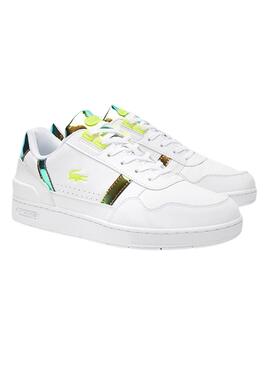 Zapatillas Lacoste T-Clip SUJ Amarillo para Niño