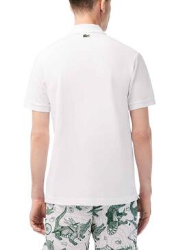 Polo Lacoste Netflix Bridgerton Blanco para Hombre