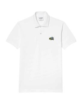 Polo Lacoste Netflix Bridgerton Blanco para Hombre