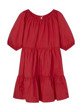 Vestido Pepe Jeans Soraya Rojo para Niña