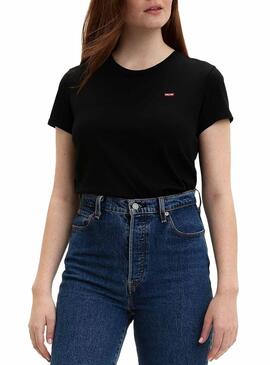 Camiseta Levis Perfecty Blanco Para Mujer