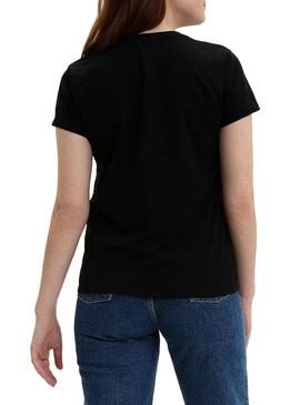 Camiseta Levis Perfecty Blanco Para Mujer