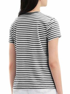 Camiseta Levis Perfect Tee Negro Para Mujer