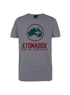 Camiseta Altonadock Logo Gris