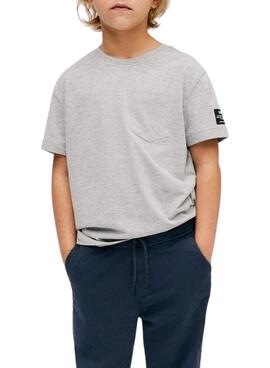 Camiseta Ecoalf Pol Gris para Niño