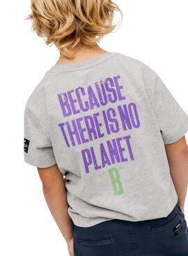 Camiseta Ecoalf Pol Gris para Niño
