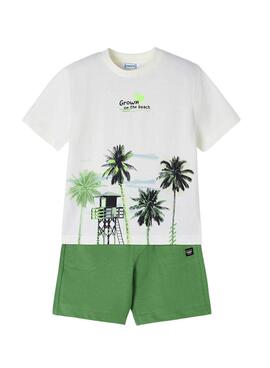 Conjunto Mayoral Grown Verde para Niño