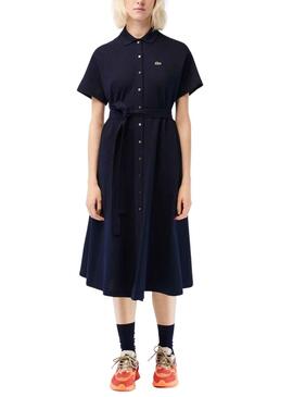 Vestido Lacoste EF7923 Marino para Mujer