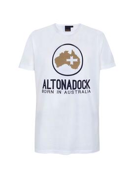 Camiseta Altonadock Logo Blanco