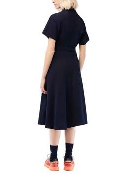 Vestido Lacoste EF7923 Marino para Mujer