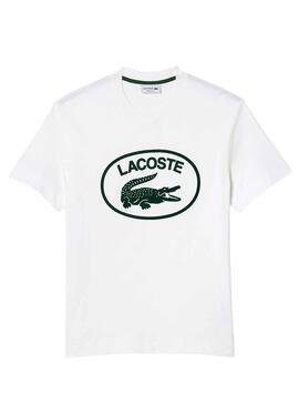 Camiseta Lacoste Relaxed Blanco para Hombre