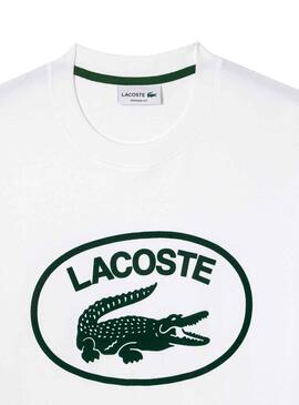 Camiseta Lacoste Relaxed Blanco para Hombre