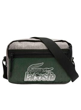 Bolso Lacoste Reporter Gris para Hombre