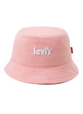 Gorro Levis Poster Logo Rosa para Niña y Niño