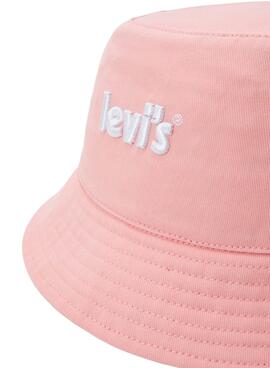 Gorro Levis Poster Logo Rosa para Niña y Niño